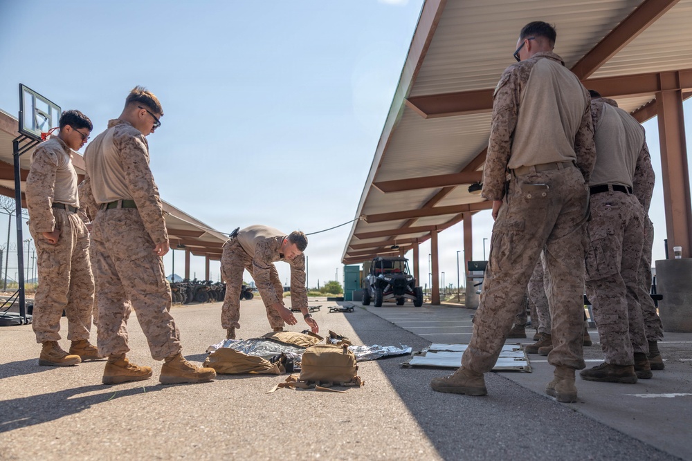 Certified to Save: JTF-SB Marines and Sailors Train for Combat Lifesaver Certification