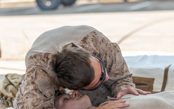 Certified to Save: JTF-SB Marines and Sailors Train for Combat Lifesaver Certification