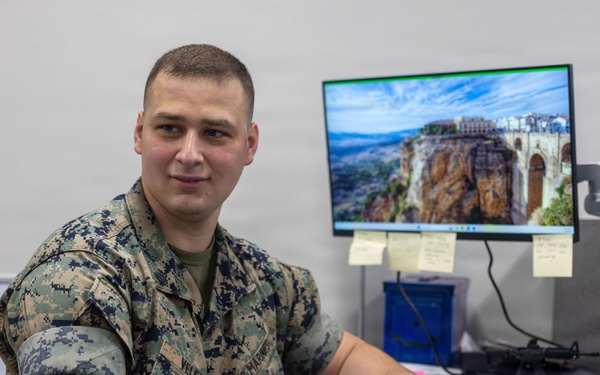 Faces on Station - Cpl Angel. Velez