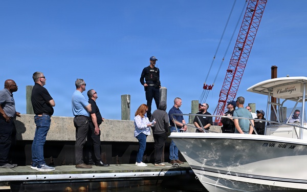 Coast Guard East District hosts Coast Guard Industry Academy participants