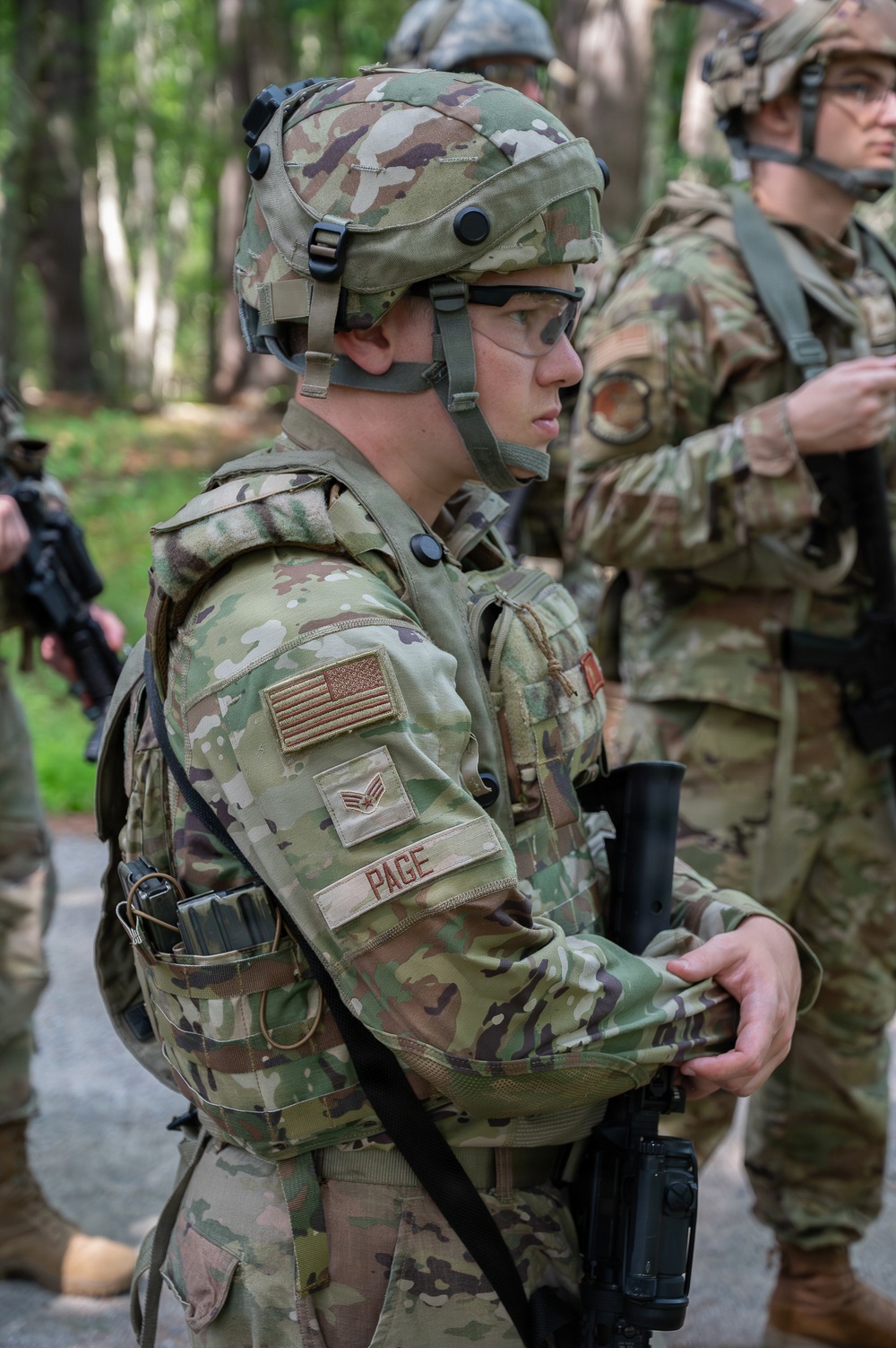 Patriot Forge II prepares Air National Guard engineers for contested operations