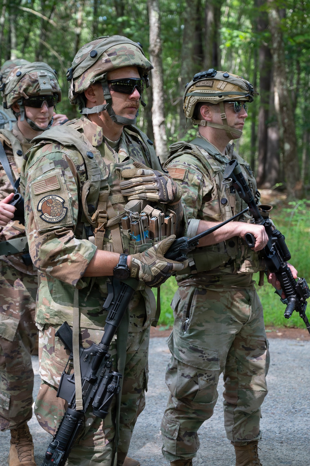 Patriot Forge II prepares Air National Guard engineers for contested operations
