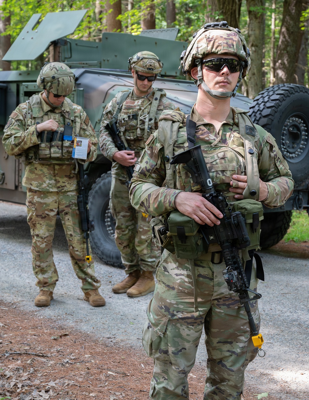Patriot Forge II prepares Air National Guard engineers for contested operations