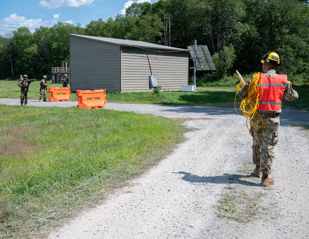 Patriot Forge II prepares Air National Guard engineers for contested operations