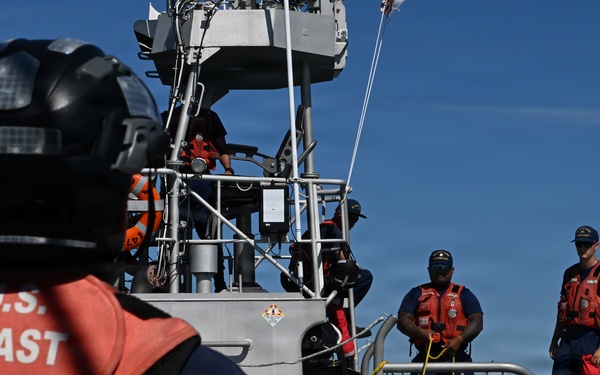Coast Guard Station Hatteras Inlet conducts training