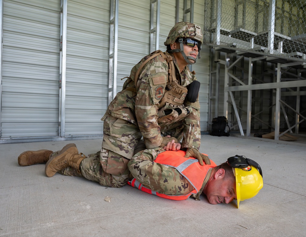 Patriot Forge II prepares Air National Guard engineers for contested operations