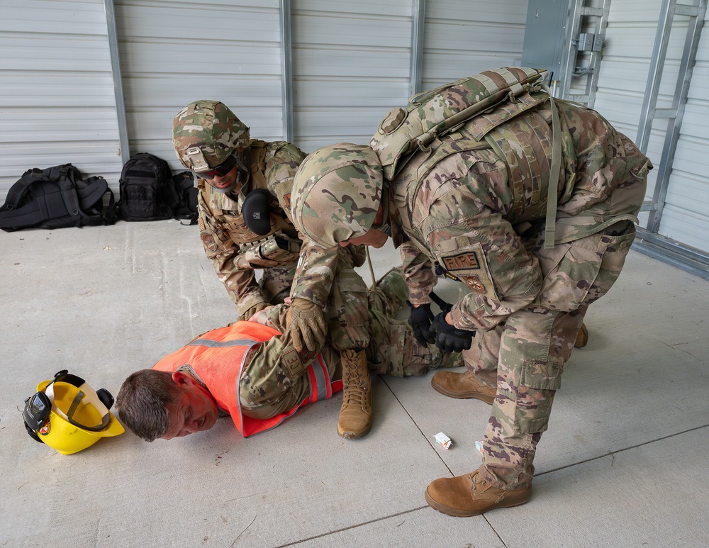 Patriot Forge II prepares Air National Guard engineers for contested operations