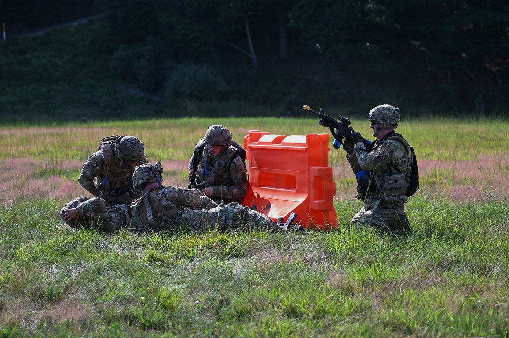 Patriot Forge II prepares Air National Guard engineers for contested operations