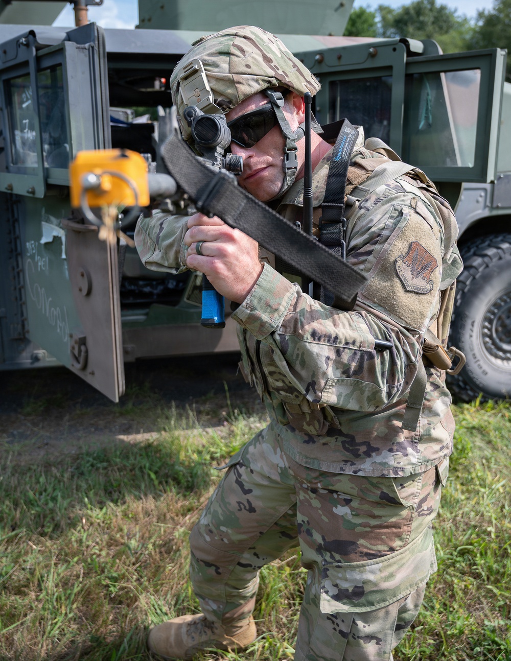 Patriot Forge II prepares Air National Guard engineers for contested operations