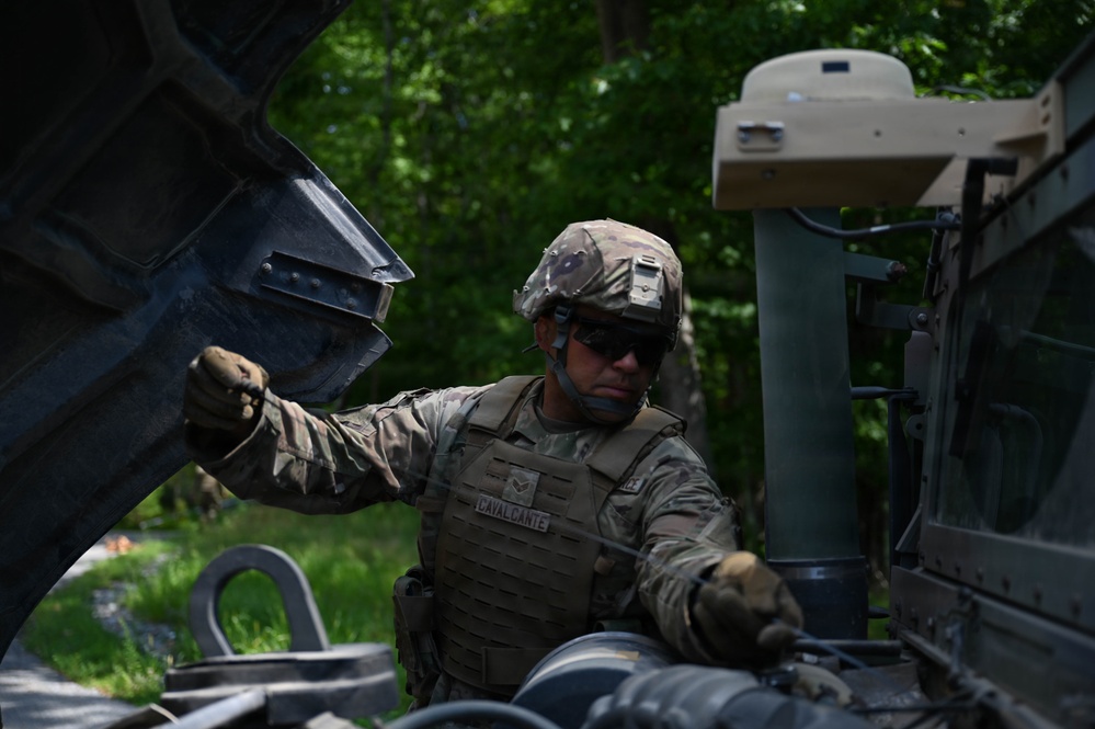 Patriot Forge II prepares Air National Guard engineers for contested operations