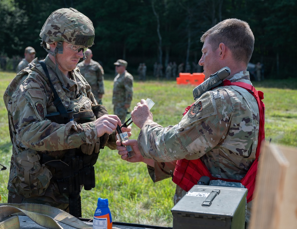 Patriot Forge II prepares Air National Guard engineers for contested operations