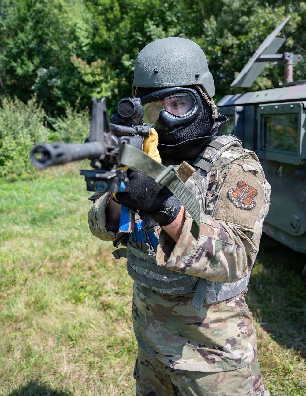 Patriot Forge II prepares Air National Guard engineers for contested operations