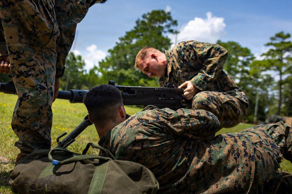 2nd Marine Logistics Group Battle Skills Training School Incidental Machine Gun Operator Course