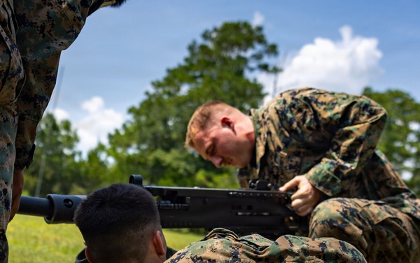 2nd Marine Logistics Group Battle Skills Training School Incidental Machine Gun Operator Course
