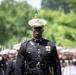 Full Military Funeral Honors with Escort are Conducted for U.S. Marine Corps Lt. Gen. William Keys in Section 78