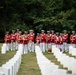 Full Military Funeral Honors with Escort are Conducted for U.S. Marine Corps Lt. Gen. William Keys in Section 78
