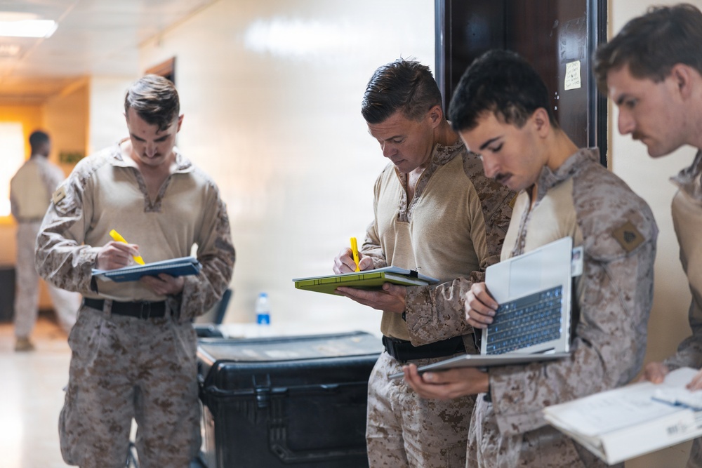 U.S. Marines Inventory Communications Equipment