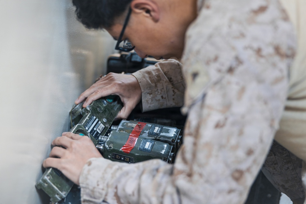 U.S. Marines Inventory Communications Equipment