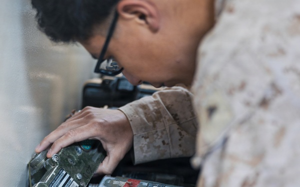 U.S. Marines Inventory Communications Equipment