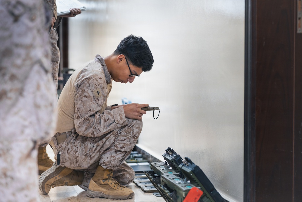 U.S. Marines Inventory Communications Equipment