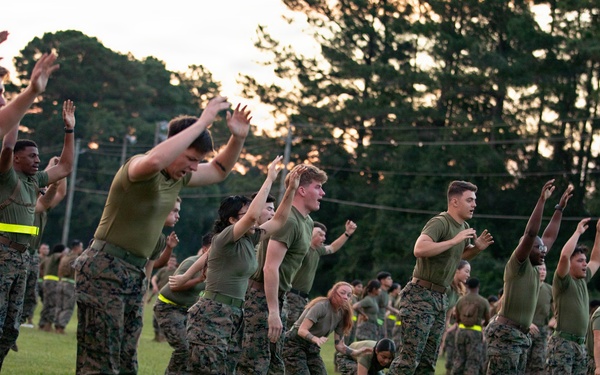 2nd Marine Logistics Group Headquarters and Service Battalion Combat Conditioning