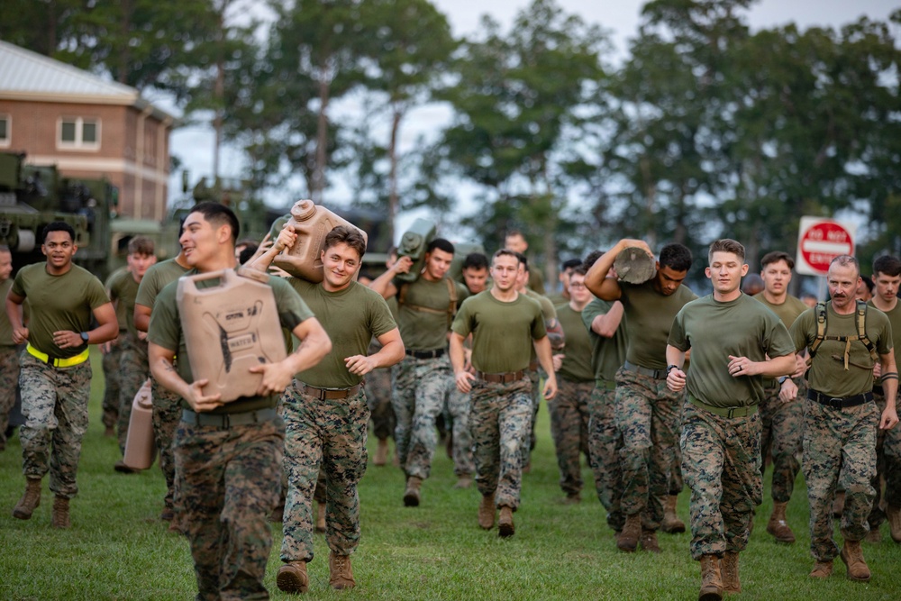 2nd Marine Logistics Group Headquarters and Service Battalion Combat Conditioning