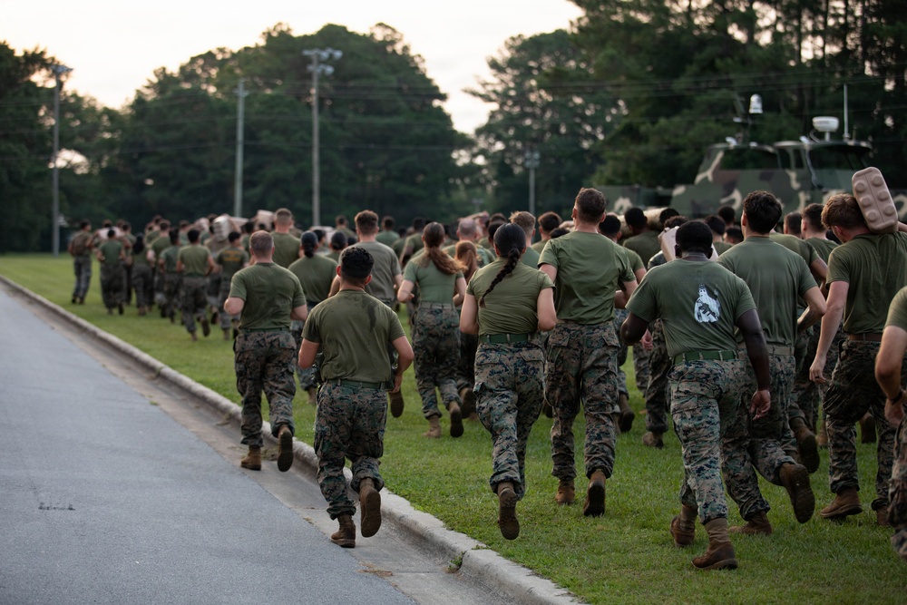 2nd Marine Logistics Group Headquarters and Service Battalion Combat Conditioning