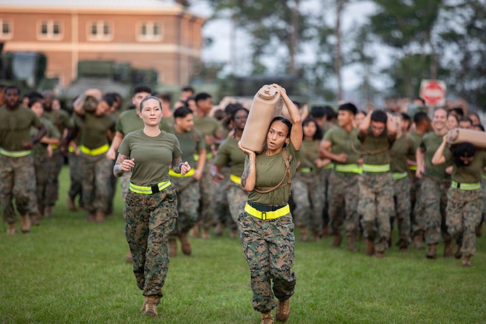 2nd Marine Logistics Group Headquarters and Service Battalion Combat Conditioning