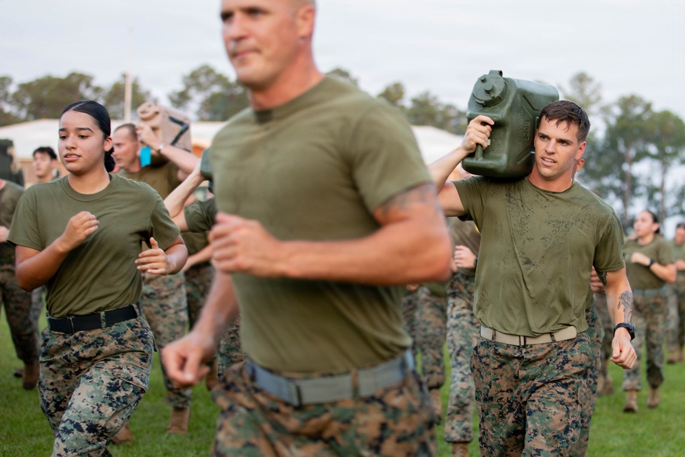 2nd Marine Logistics Group Headquarters and Service Battalion Combat Conditioning