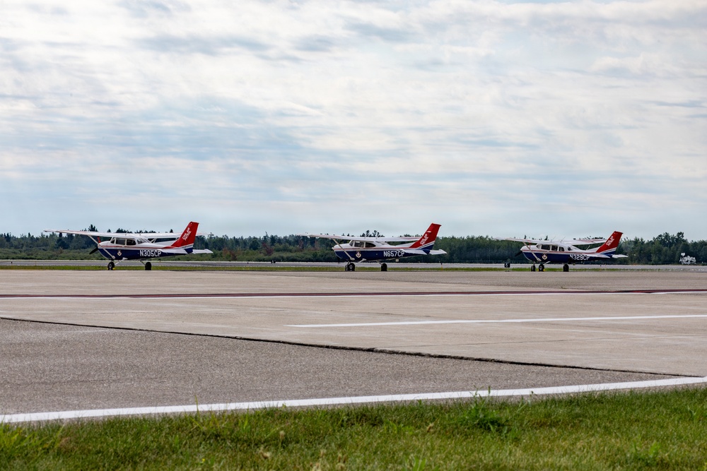 Staged and ready at Alpena CRTC