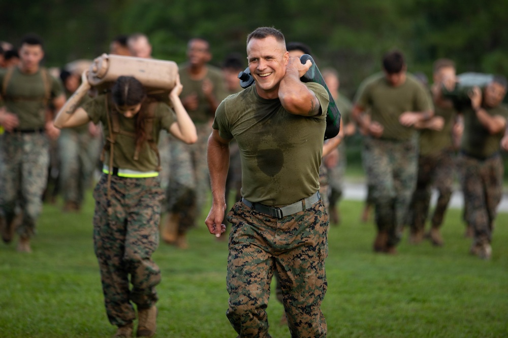 2nd Marine Logistics Group Headquarters and Service Battalion Combat Conditioning