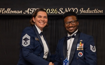 2026 Holloman SNCO medallion ceremony