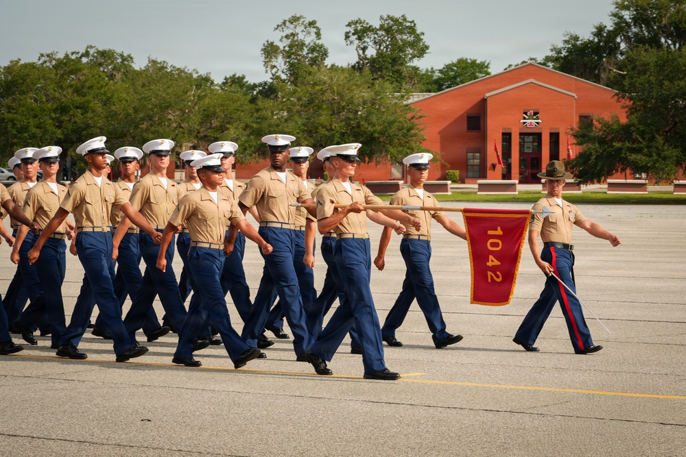 1st Recruit Training Battalion, Bravo Company Graduation
