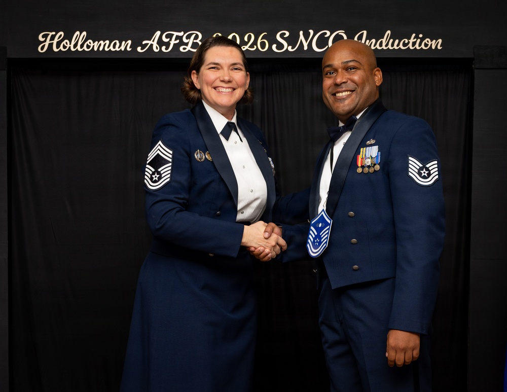 2026 Holloman SNCO medallion ceremony