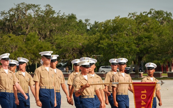 1st Recruit Training Battalion, Bravo Company Graduation