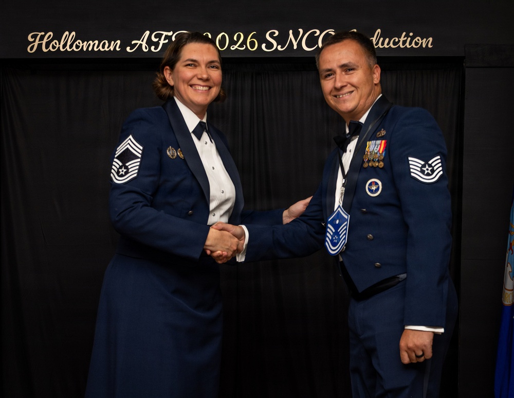 2026 Holloman SNCO medallion ceremony