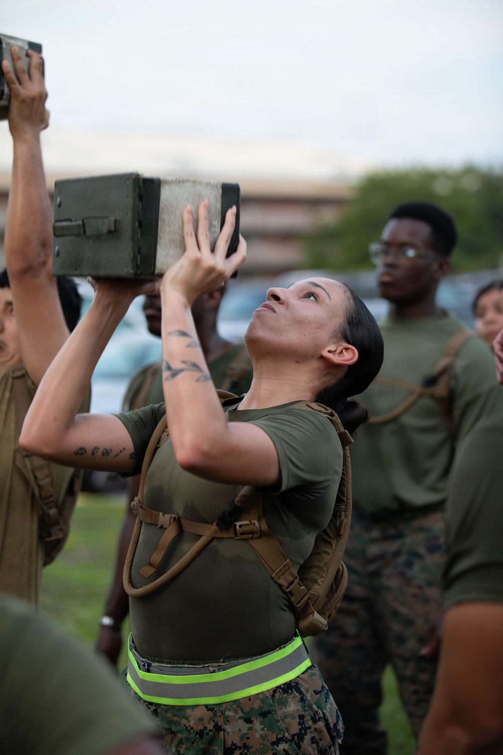 2nd Marine Logistics Group Headquarters and Service Battalion Combat Conditioning