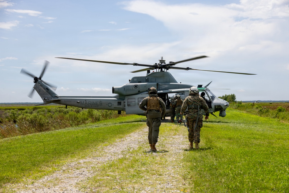 HMLA-269 conducts drone experimentation with Office of Naval  Research