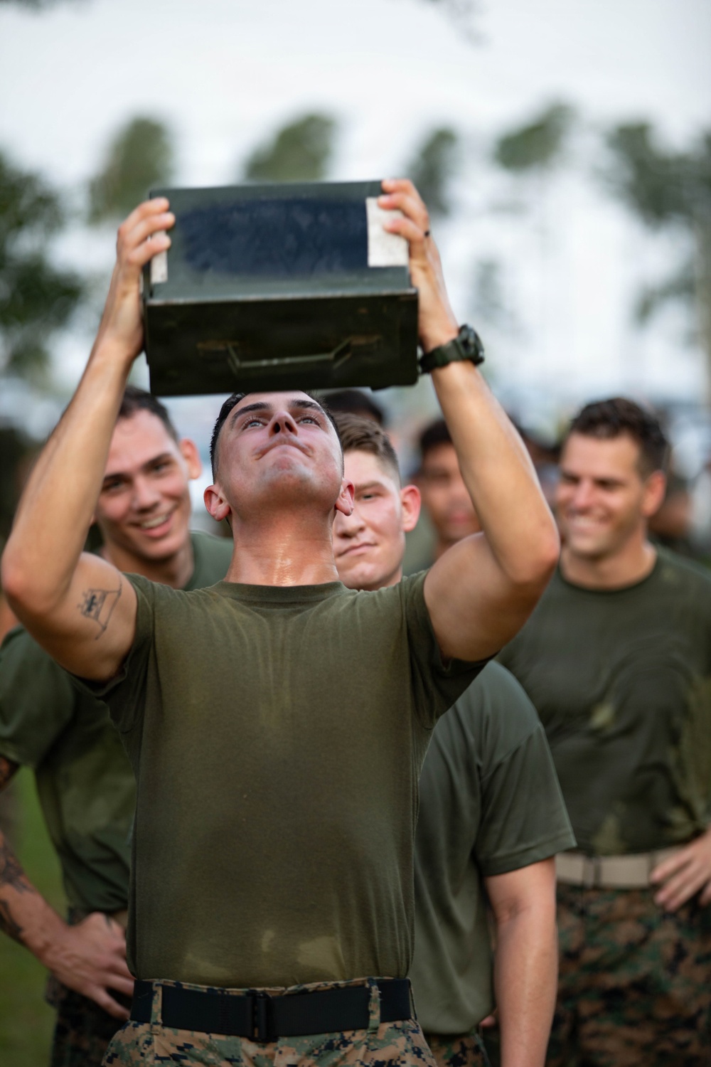 2nd Marine Logistics Group Headquarters and Service Battalion Combat Conditioning