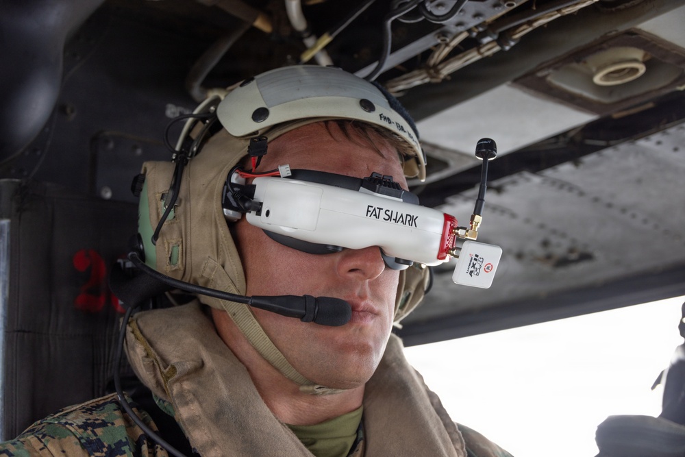 HMLA-269 conducts drone experimentation with the Office of Naval Research