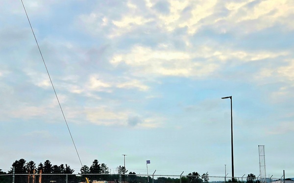 Parking area for Wisconsin National Guard’s MATES under construction at Fort McCoy