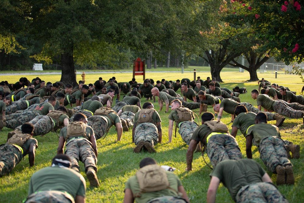 2nd Marine Logistics Group Headquarters and Service Battalion Combat Conditioning