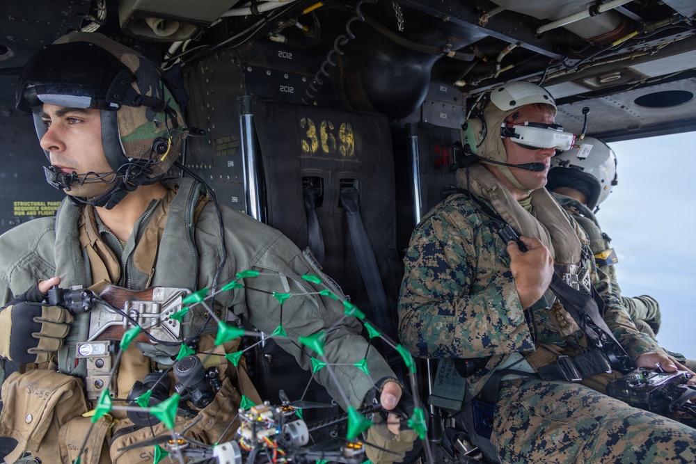 HMLA-269 conducts drone experimentation with the Office of Naval  Research