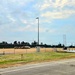 Parking area for Wisconsin National Guard’s MATES under construction at Fort McCoy