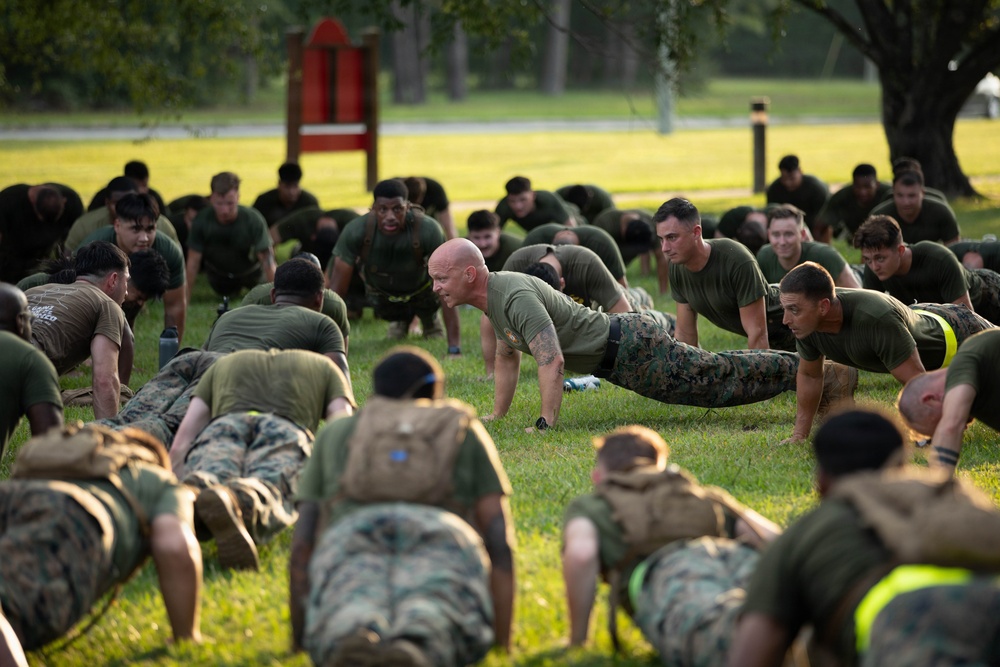 2nd Marine Logistics Group Headquarters and Service Battalion Combat Conditioning
