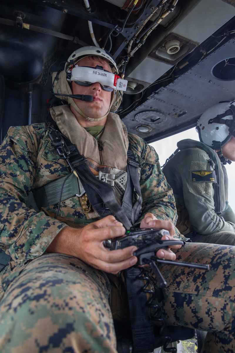 HMLA-269 conducts drone experimentation with the Office of Naval  Research