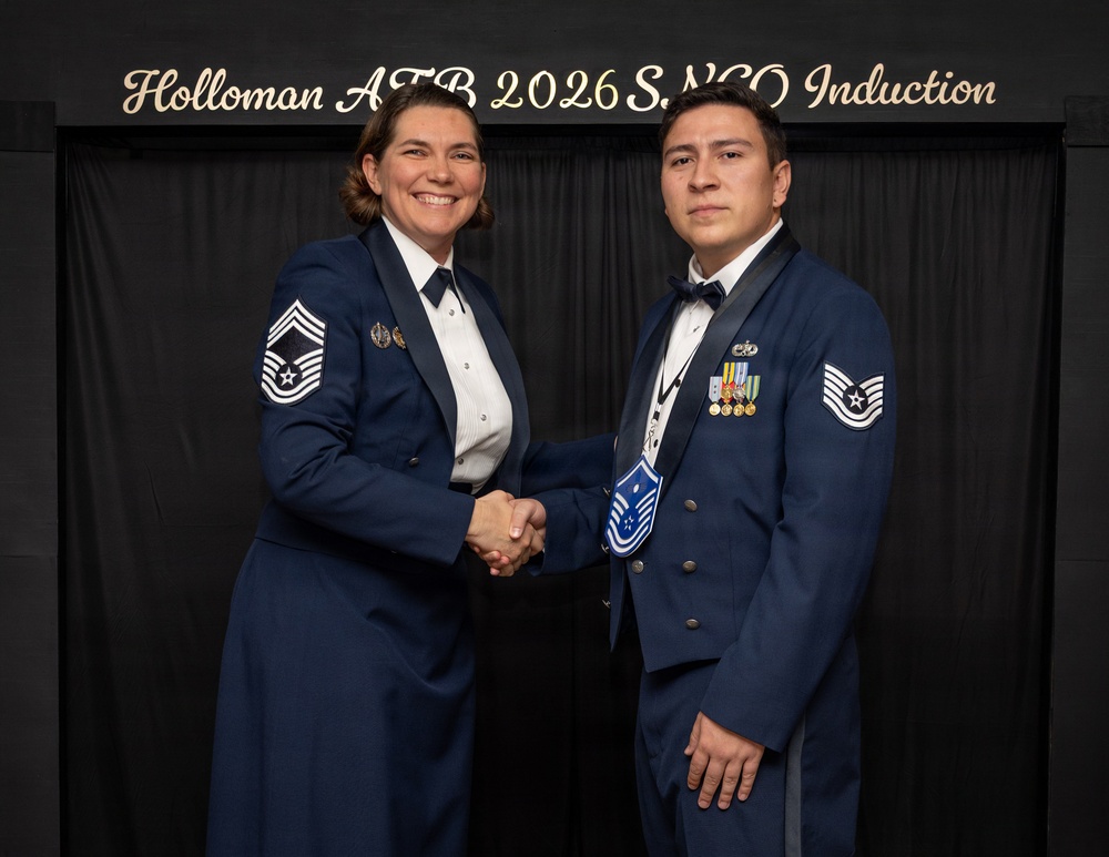 2026 Holloman SNCO medallion ceremony
