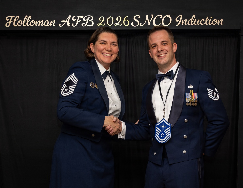 2026 Holloman SNCO medallion ceremony