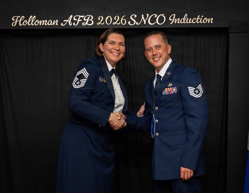 2026 Holloman SNCO medallion ceremony