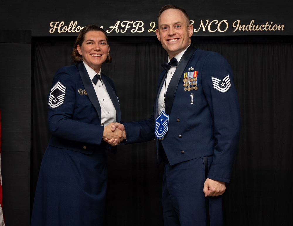 2026 Holloman SNCO medallion ceremony